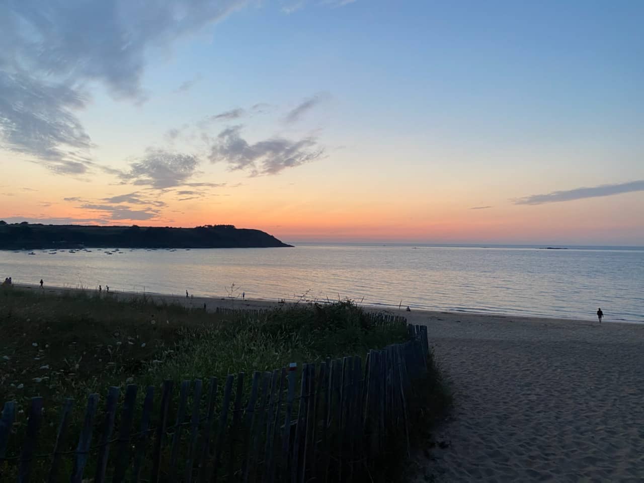 photo de la plage de la Touesse à Saint-Coulomb